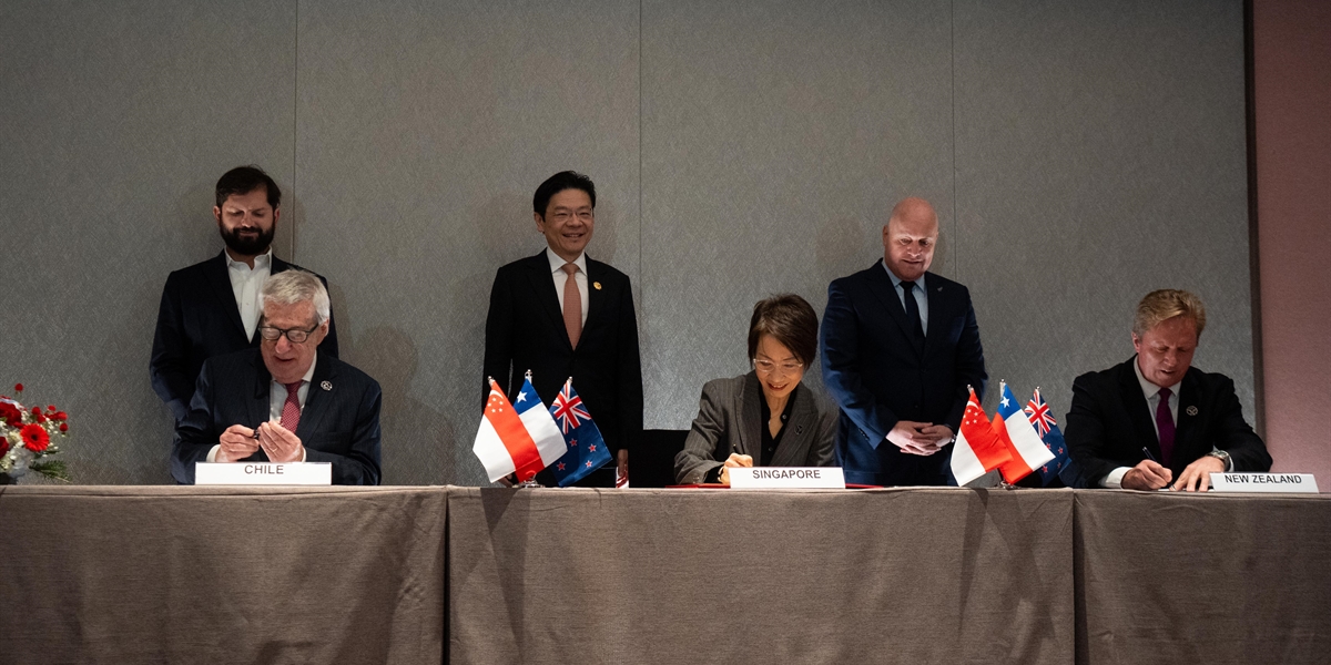 Gabriel Boric encabeza lanzamiento de negociaciones de GEPA con Singapur y Nueva Zelanda