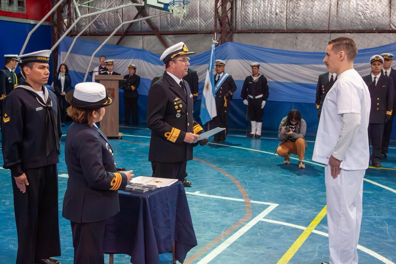 Se egresa el primer grupo del Curso de Asimilación Regional Naval en Ushuaia