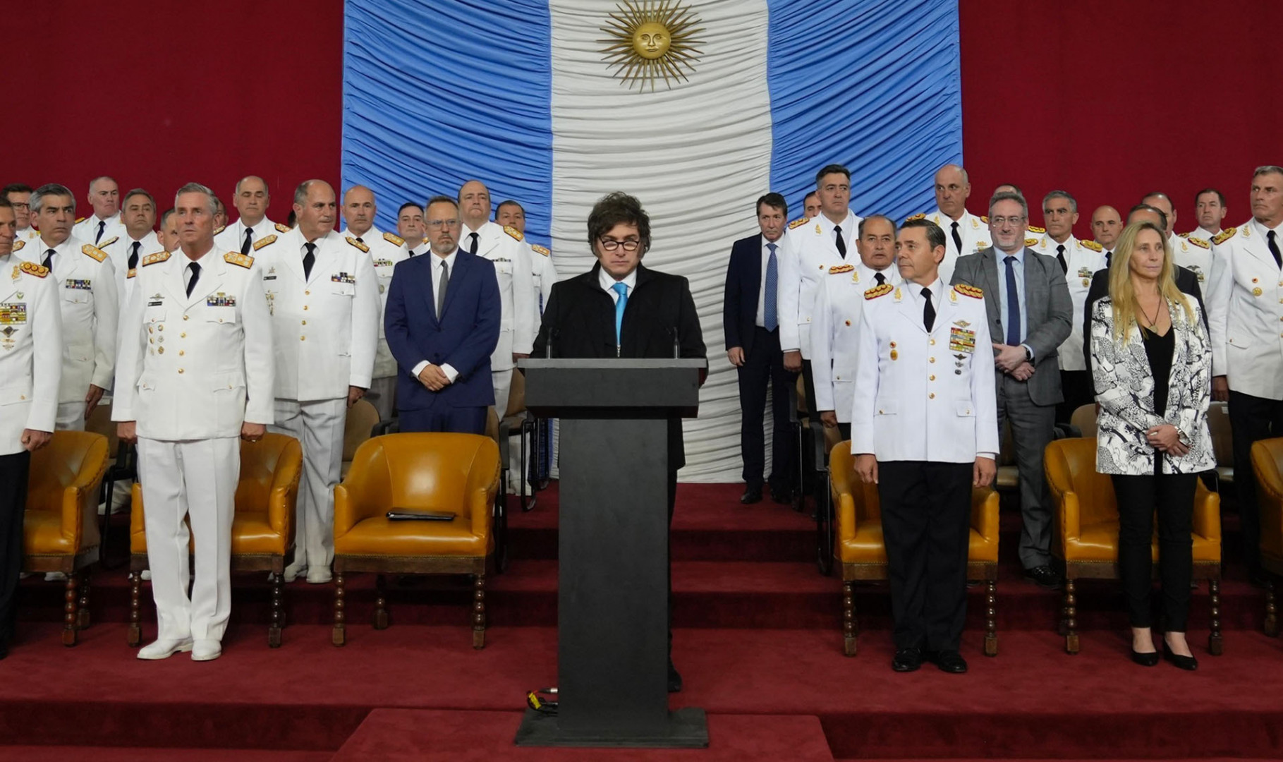 Egreso conjunto en el Colegio Militar de la Nación