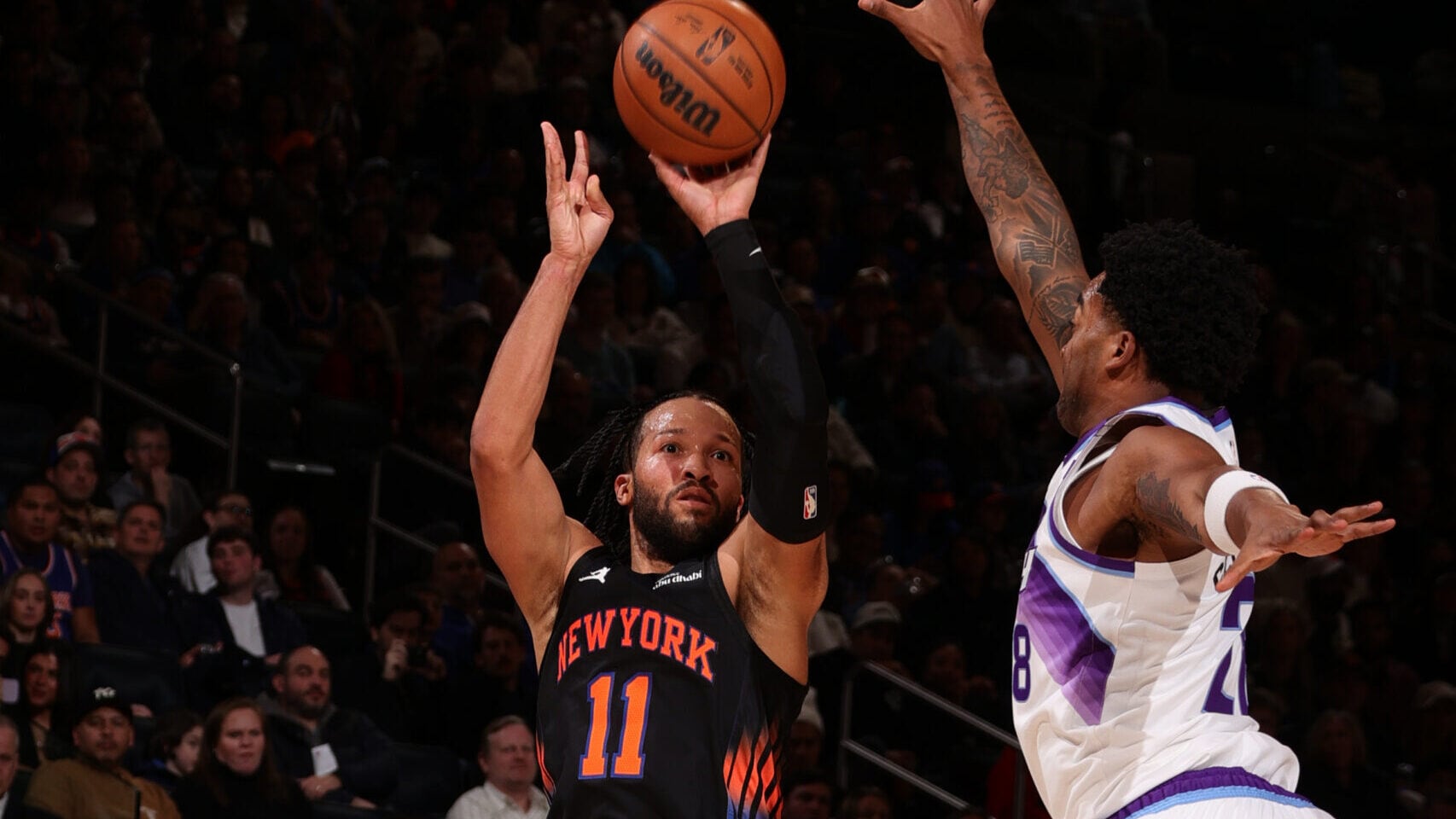 Knicks jump out to a record 23-point lead