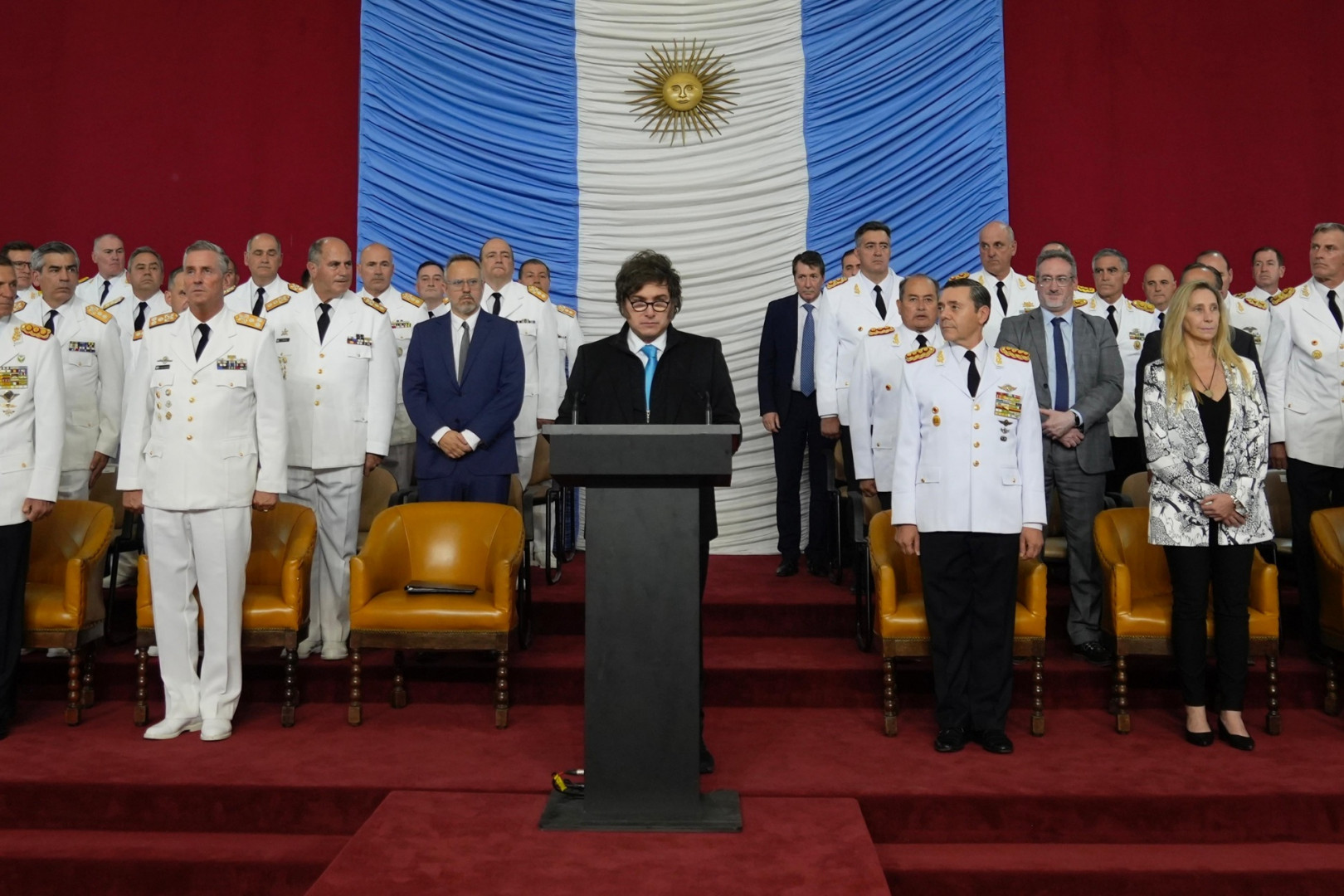 Milei dice que la soberanía de un país depende de generar riqueza y de contar con capacidades para defenderla