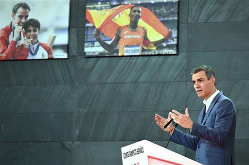 Pedro Sánchez anuncia la creación del Comité Ejecutivo del Deporte Español para la planificación del deporte nacional