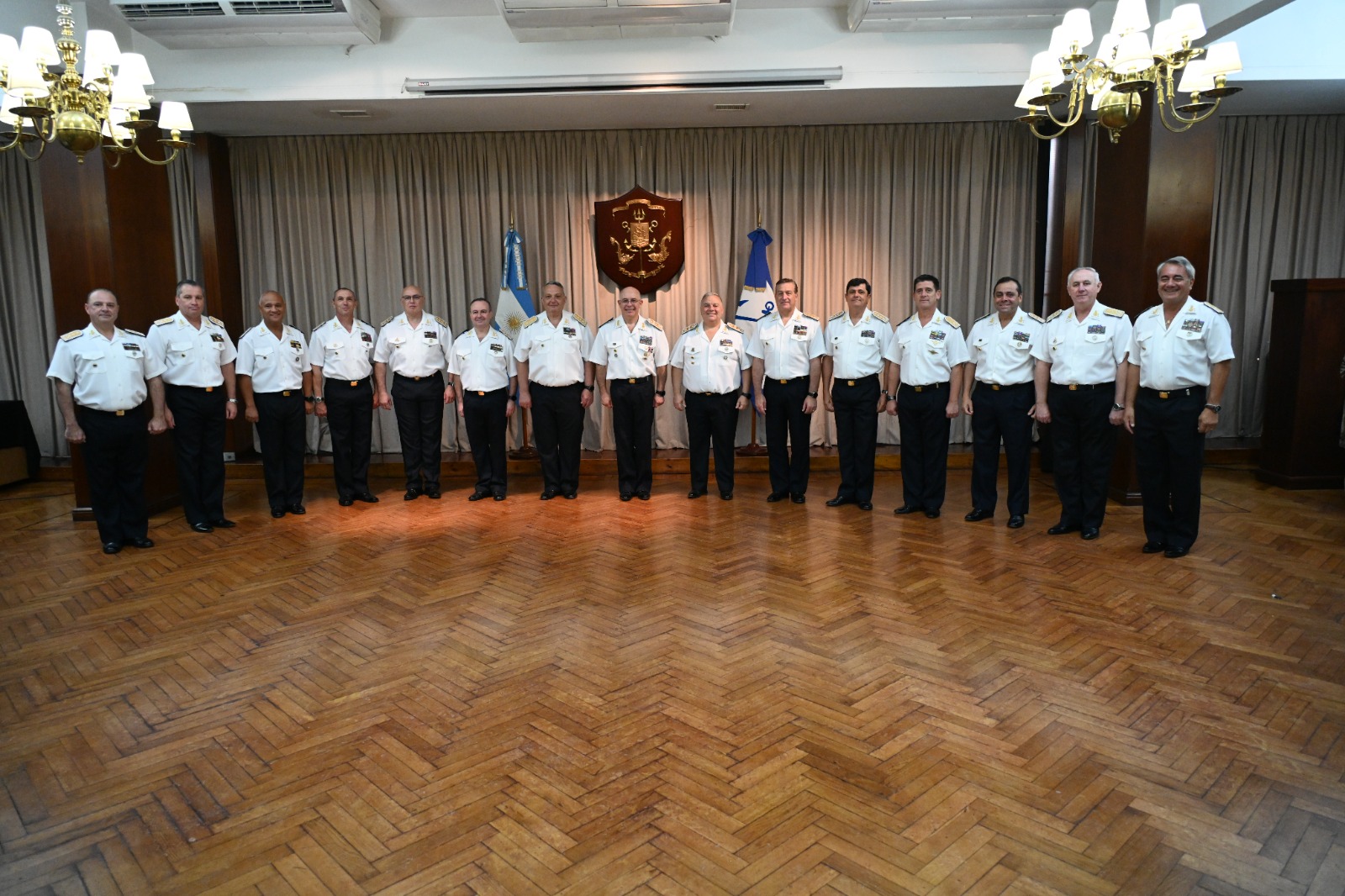 Conformación de la nueva plana mayor de la Prefectura Naval Argentina
