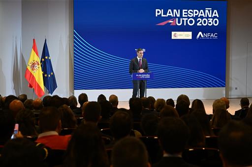 Pedro Sánchez presenta Plan España Auto 2030 para impulsar la oferta y la demanda de coches eléctricos en España