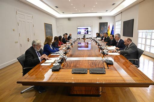 Pedro Sánchez preside la reunión del Patronato de la Fundación Centro Memorial de las Víctimas del Terrorismo