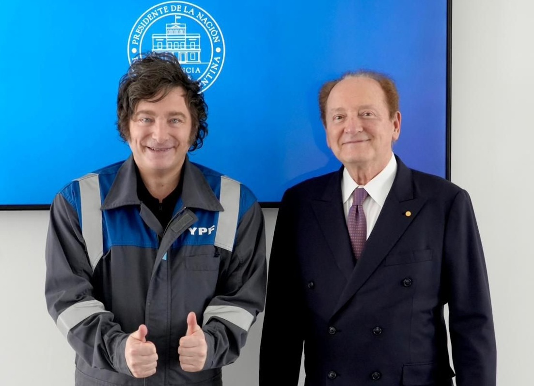 Milei se reunió con el economista Robert C. Merton