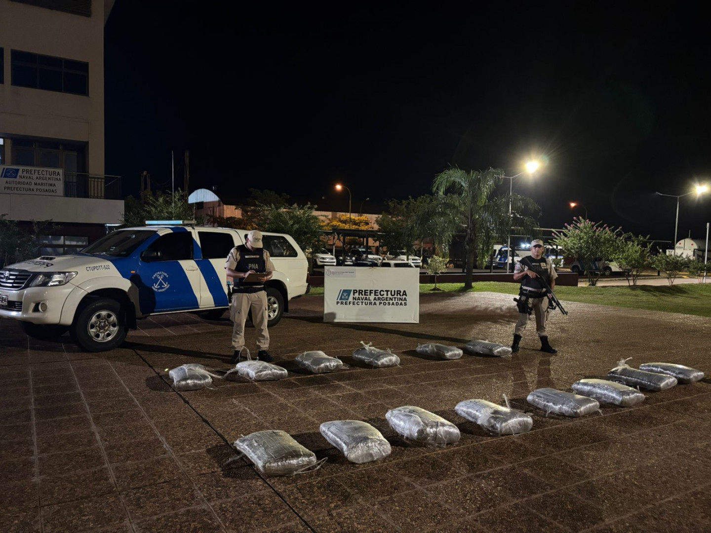 Misiones: Prefectura secuestra más de 140 kilos de droga