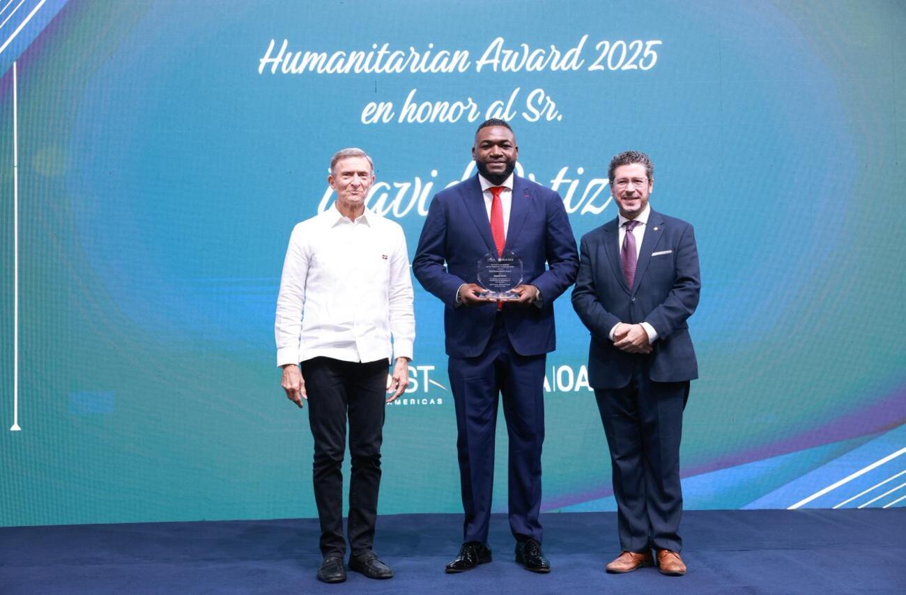 Mirex, OEA y The Trust for the Americas otorgan Humanitarian Award 2025 a David Ortiz