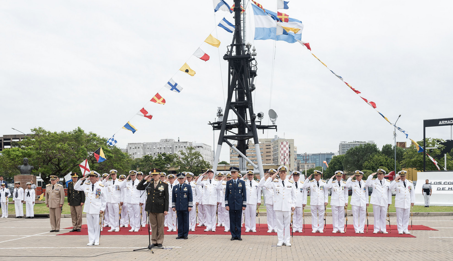 Vicealmirante Juan Carlos Romay asume Jefe del Estado Mayor General de la Armada