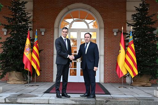 Gobierno ratifica apoyo a la Comunidad Valenciana y mantiene la colaboración para la reconstrucción