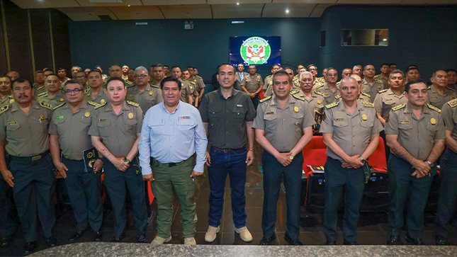 Presidente Jerí afirma que se busca fortalecer la Policía Nacional y obtener resultados