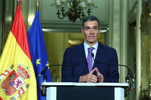 Pedro Sánchez llama a avanzar hacia un acuerdo de paz para Ucrania que garantice su futuro y la seguridad de Europa