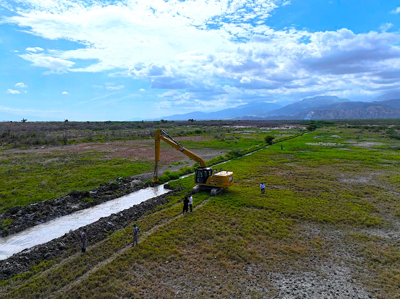 Gobierno entrega obras hidráulicas de protección ejecutadas por Indrhi en varias provincias en 2025