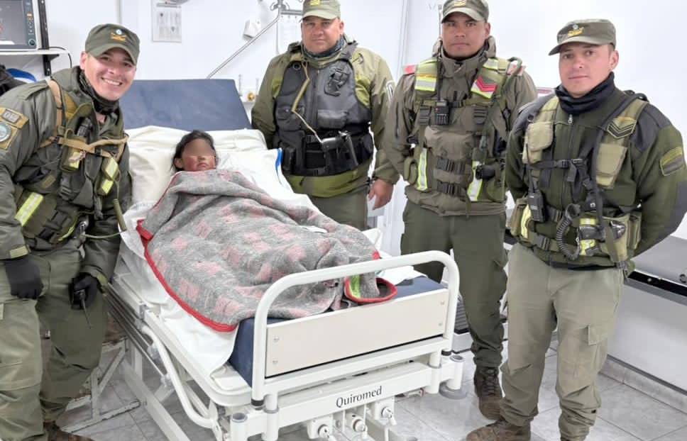 Neuquén: Localizan a una niña de 3 años que estuvo perdida diez horas en Paraje Las Lecheras