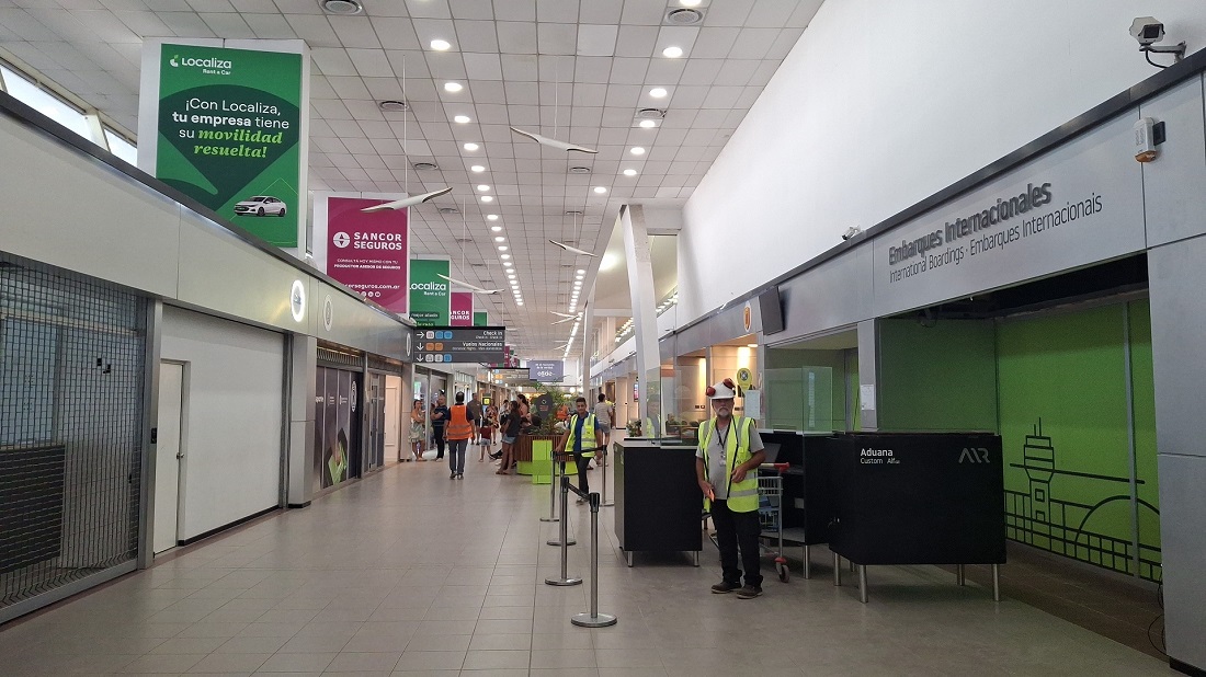 Rosario: Certificación de exportaciones y servicios al pasajero en el aeropuerto se acelera
