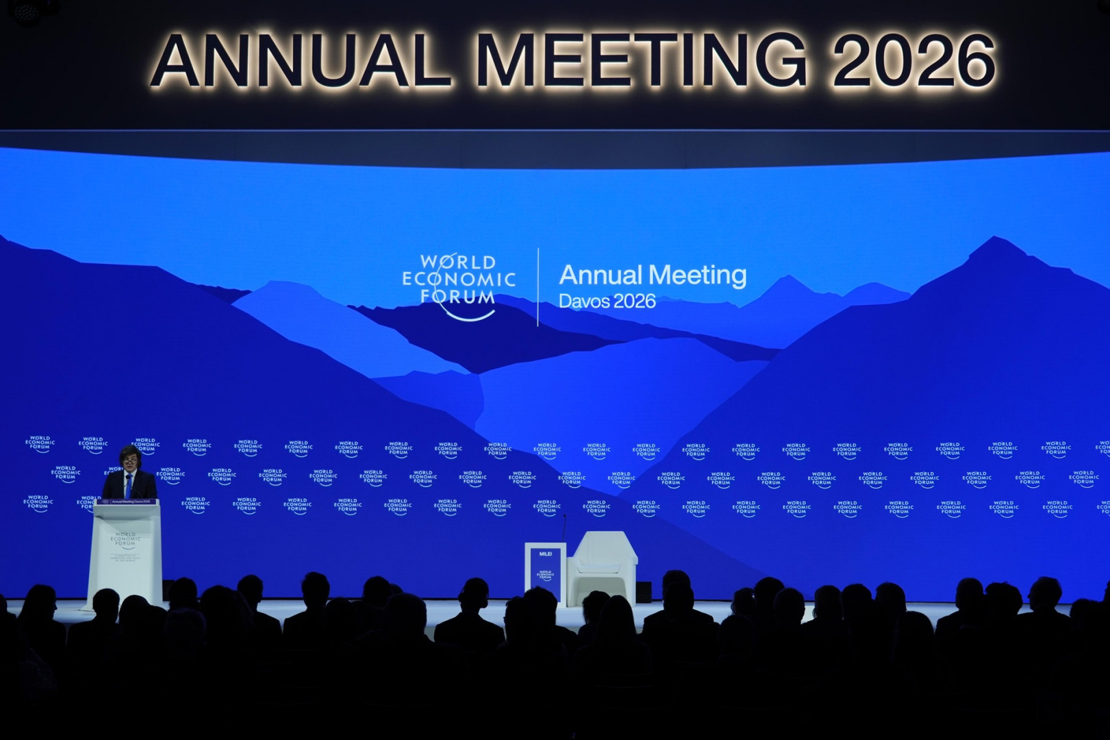 Milei afirma en Davos que la justicia y la eficiencia son dos caras de la misma moneda.
