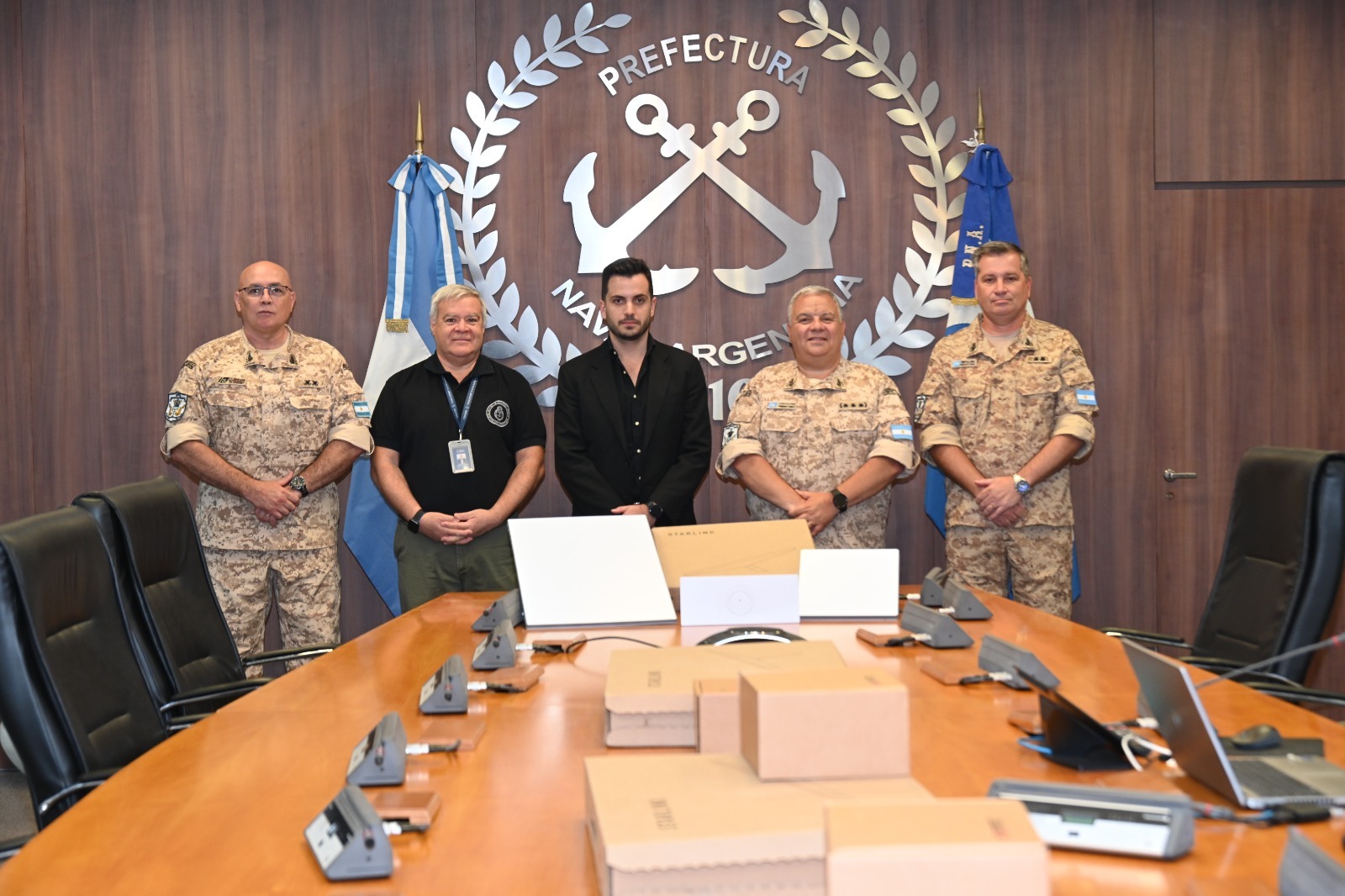 Prefectura Naval Argentina mejora control fronterizo con conectividad satelital de nueva generación