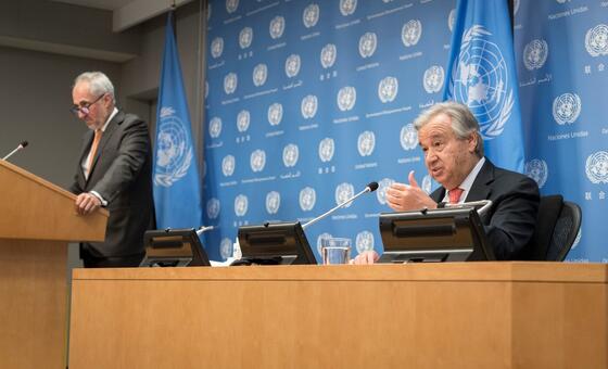 Guterres llama a elegir la paz frente al caos al presentar las prioridades de su último año como secretario general