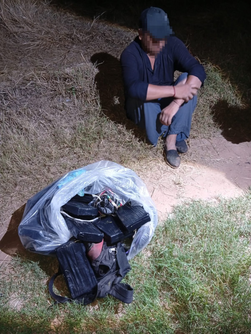 Detienen en Salta a ciudadano boliviano por transportar 17 kilos de cocaína