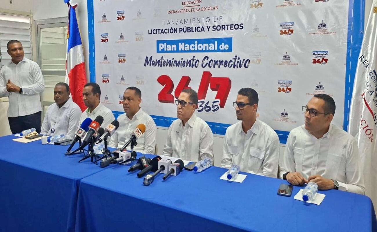 Infraestructura Escolar y CODIA anuncian licitaciones y sorteos para intervenir 496 escuelas a nivel nacional