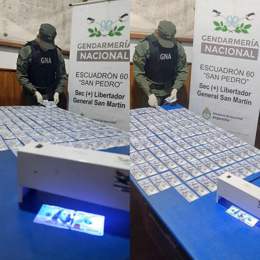 Detienen en Jujuy a dos mujeres que ocultaban 11.000 dólares en su vestimenta