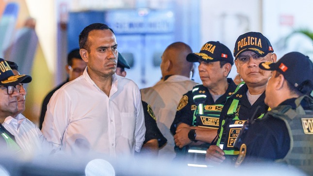 Jerí lideró operativos para reforzar control sobre motocicletas con dos ocupantes