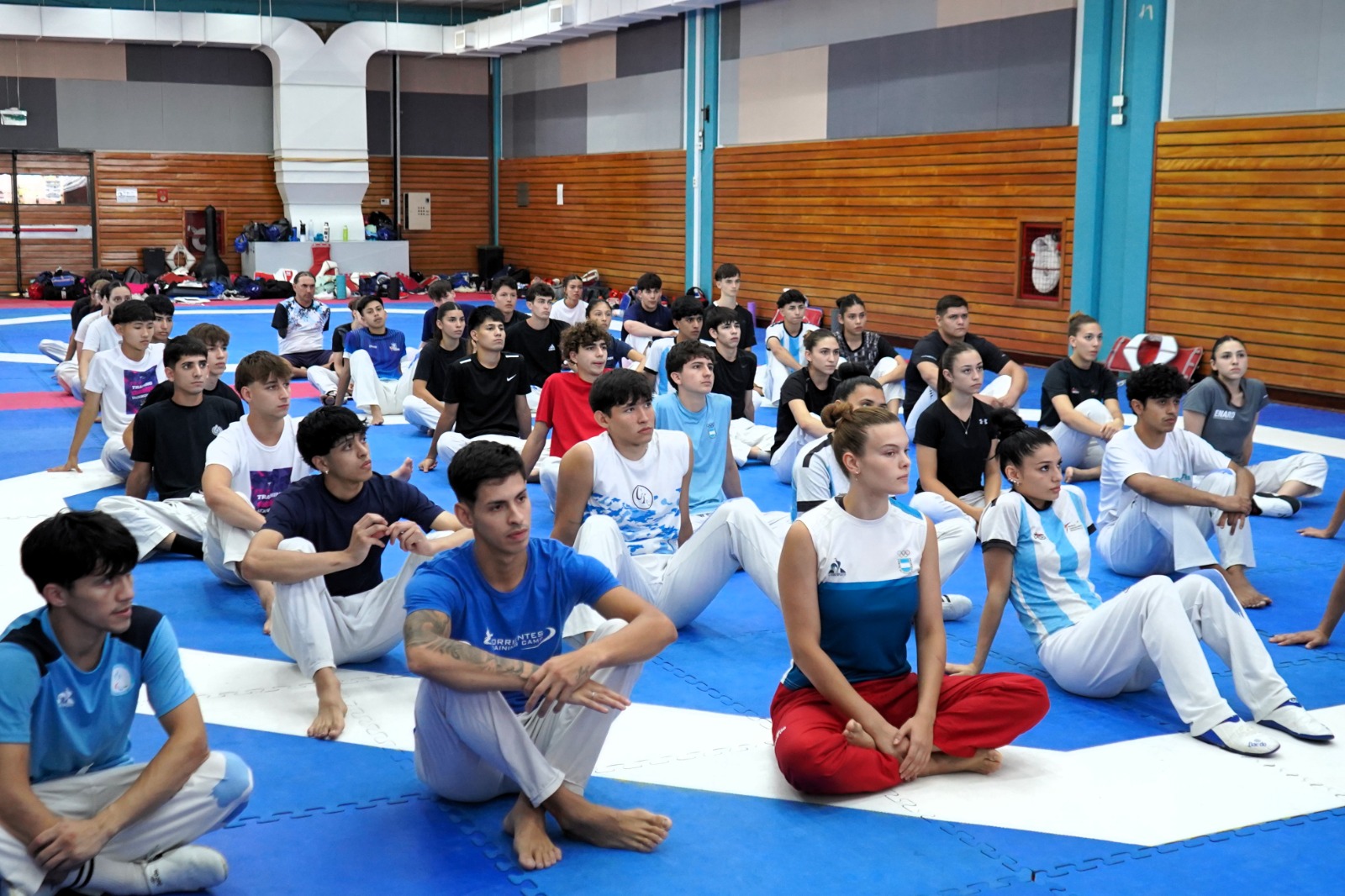 Primera concentración del año para los seleccionados de Taekwondo
