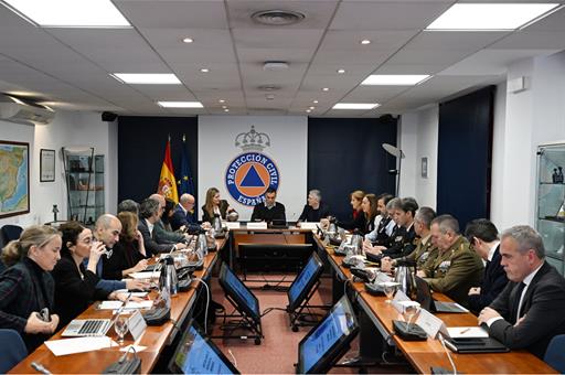 Sánchez preside reunión de la Unidad de Valoración de Riesgos por borrascas 'Leonardo' y 'Marta'
