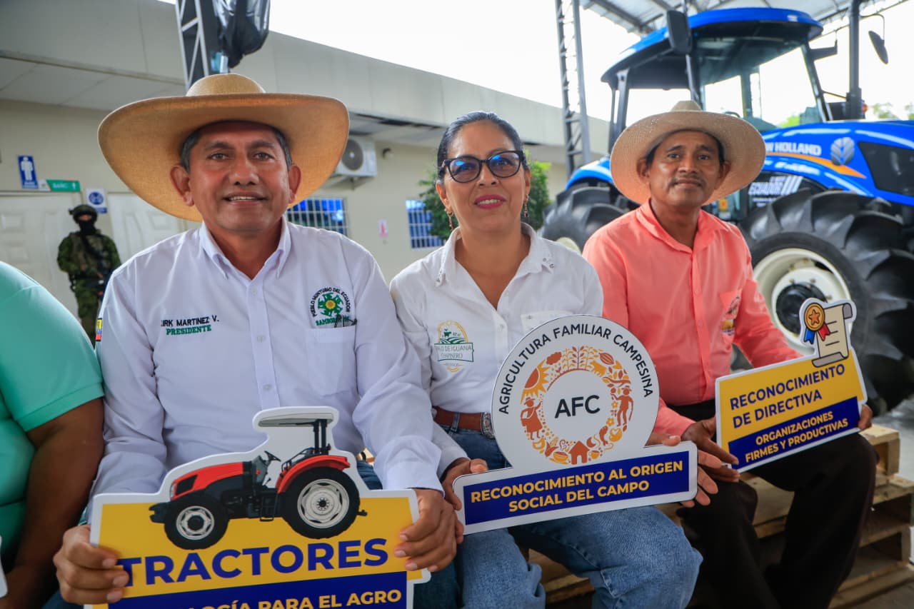 Presidente Daniel Noboa anuncia compra de 20.000 toneladas de arroz a productores