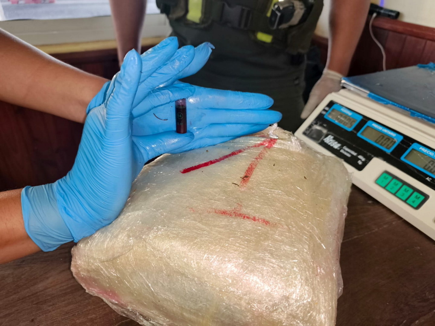 Formosa: incautan más de 3 kilos de marihuana en una encomienda