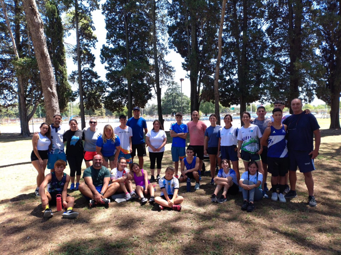 Campus de entrenamiento para atletas que participarán en los Juegos Evita