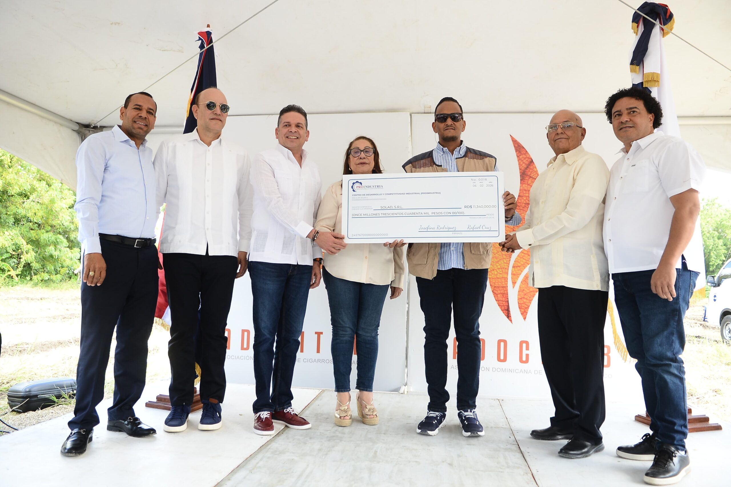 Proindustria inicia construcción de verja perimetral en Parque Industrial Canca la Piedra con inversión de 60 millones de RD