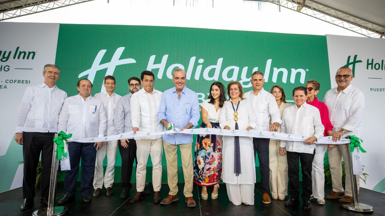 Abinader inaugura el hotel Holiday Inn con inversión de 26 millones de dólares
