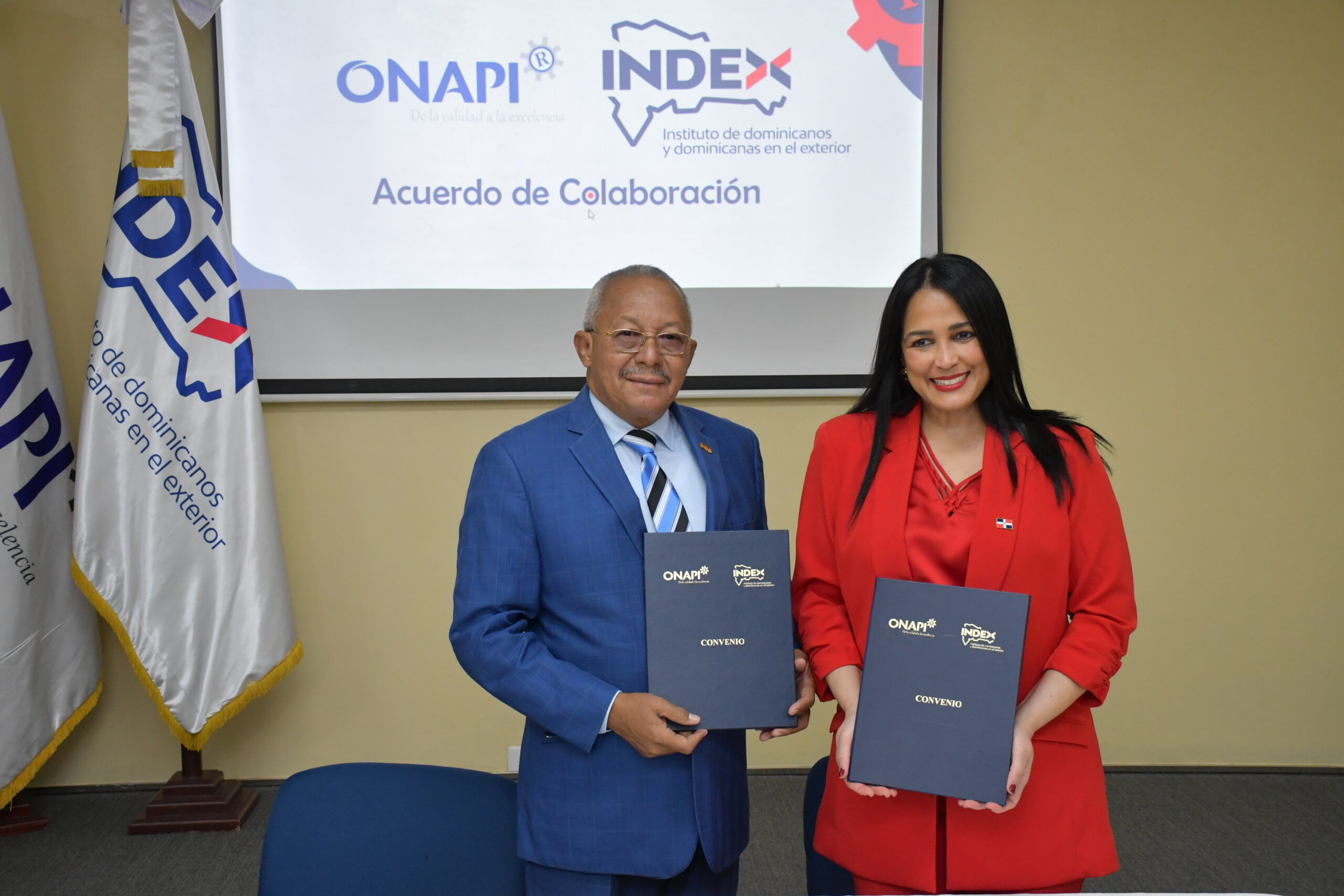 Onapi e Index firman acuerdo para proteger la innovación de dominicanos en el exterior