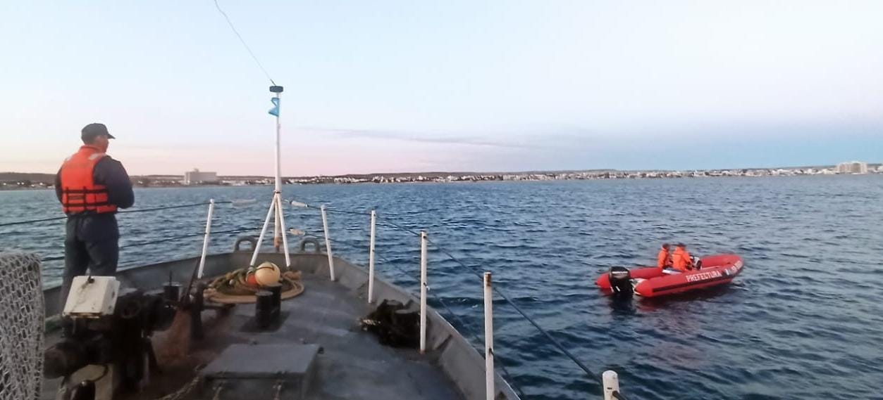 Prefectura encontró muerta a la buceadora desaparecida tras operativo de búsqueda en Puerto Madryn