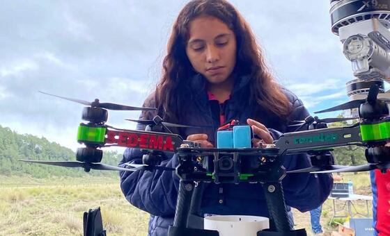 Valeria Palacios, ingeniera mexicana, usa IA para sanar el planeta