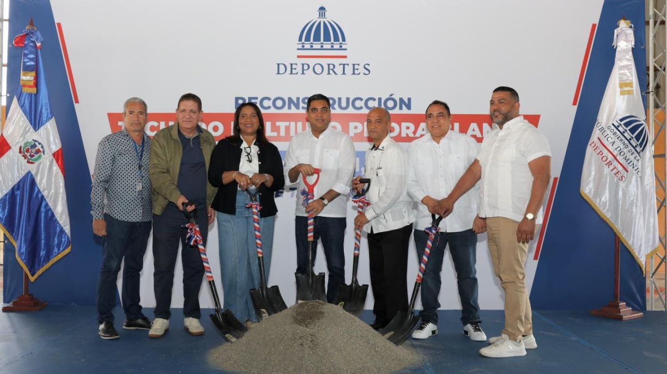 Miderec inicia reparación del Centro Multiuso Piedra Blanca con inversión de RD 21.4 millones