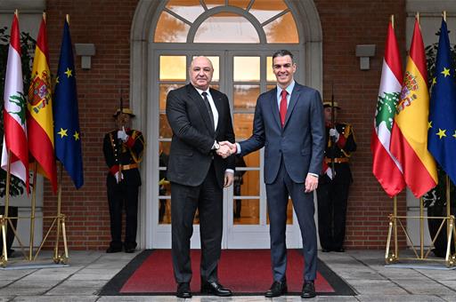 Pedro Sánchez reitera el compromiso de España con la estabilidad del Líbano y destaca la fortaleza de las relaciones bilaterales