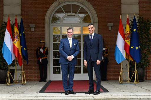 España: Pedro Sánchez se reúne con el Gran Duque de Luxemburgo para reforzar la transición ecológica y la innovación espacial