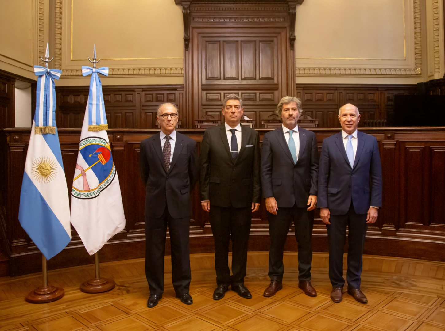 Ministro de Justicia se reunió con integrantes de la Corte Suprema