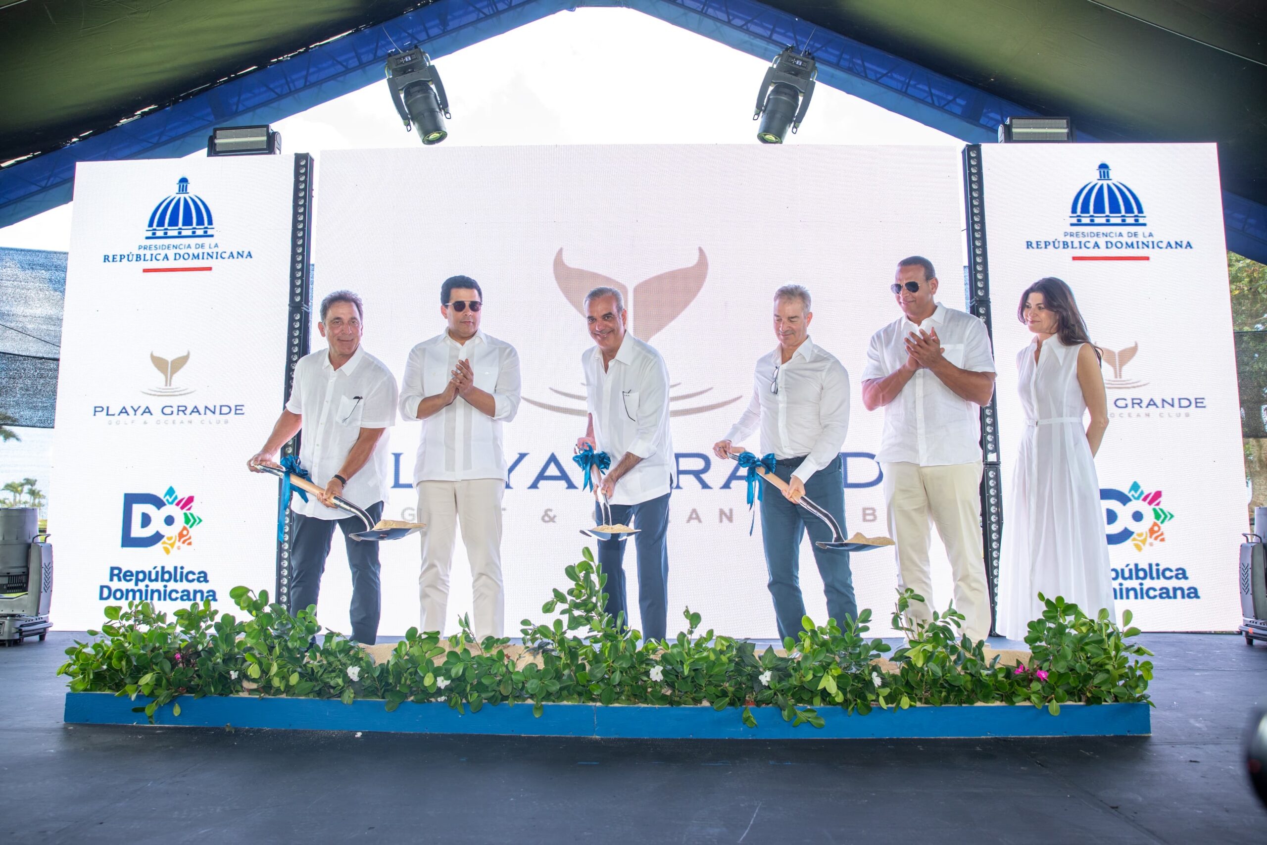 Presidente Abinader y Playa Grande anuncian inversión de 1.000 millones de dólares