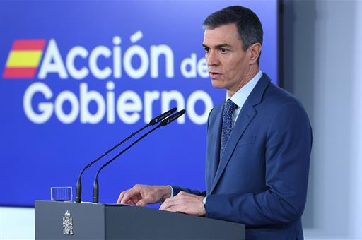 Pedro Sánchez anuncia medidas urgentes por impacto de la guerra en Oriente Medio, entre ellas una bajada de impuestos a la electricidad y a los combustibles