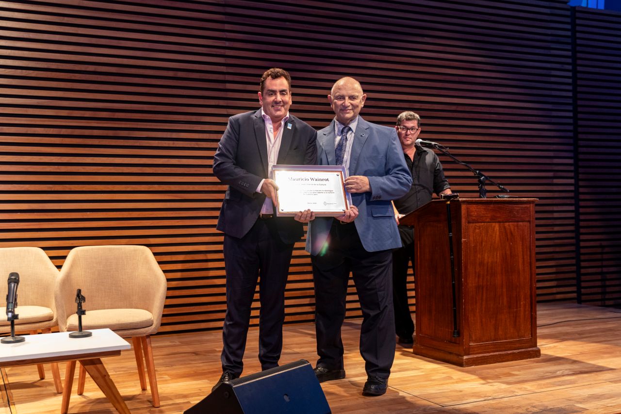 Mauricio Wainrot fue reconocido como Personalidad Emérita de la Cultura de la Nación