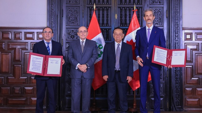 Perú y Canadá fortalecen relación bilateral y cooperación