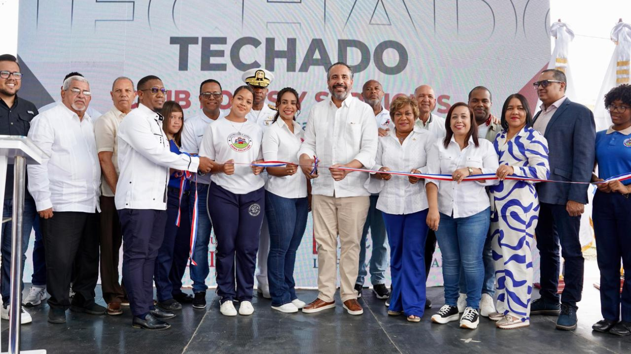 Ministerio impulsa deporte escolar con polideportivo techado en Santo Domingo Norte