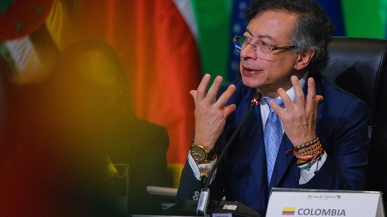 Presidente Petro pide cese al fuego inmediato en el conflicto del Medio Oriente; declaraciones atribuidas al mandatario