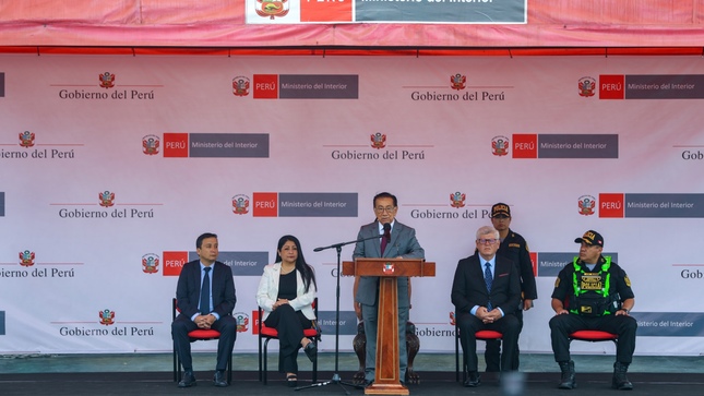 Plan de seguridad busca recuperar el orden y fortalecer el principio de autoridad, según el presidente Balcázar