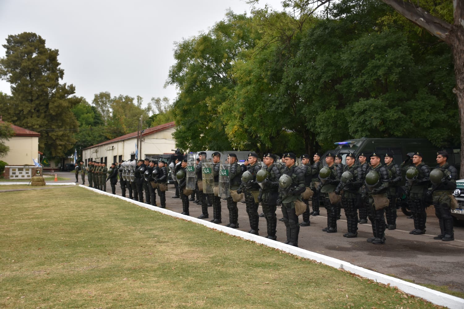 Conmemoración del aniversario del Destacamento Móvil 1