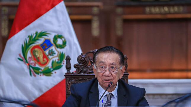 Presidente Balcázar anuncia plan de seguridad y compra de equipos modernos para enfrentar extorsiones