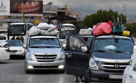 Alrededor de 700,000 personas desplazadas en Líbano por la escalada de la crisis en Oriente Medio